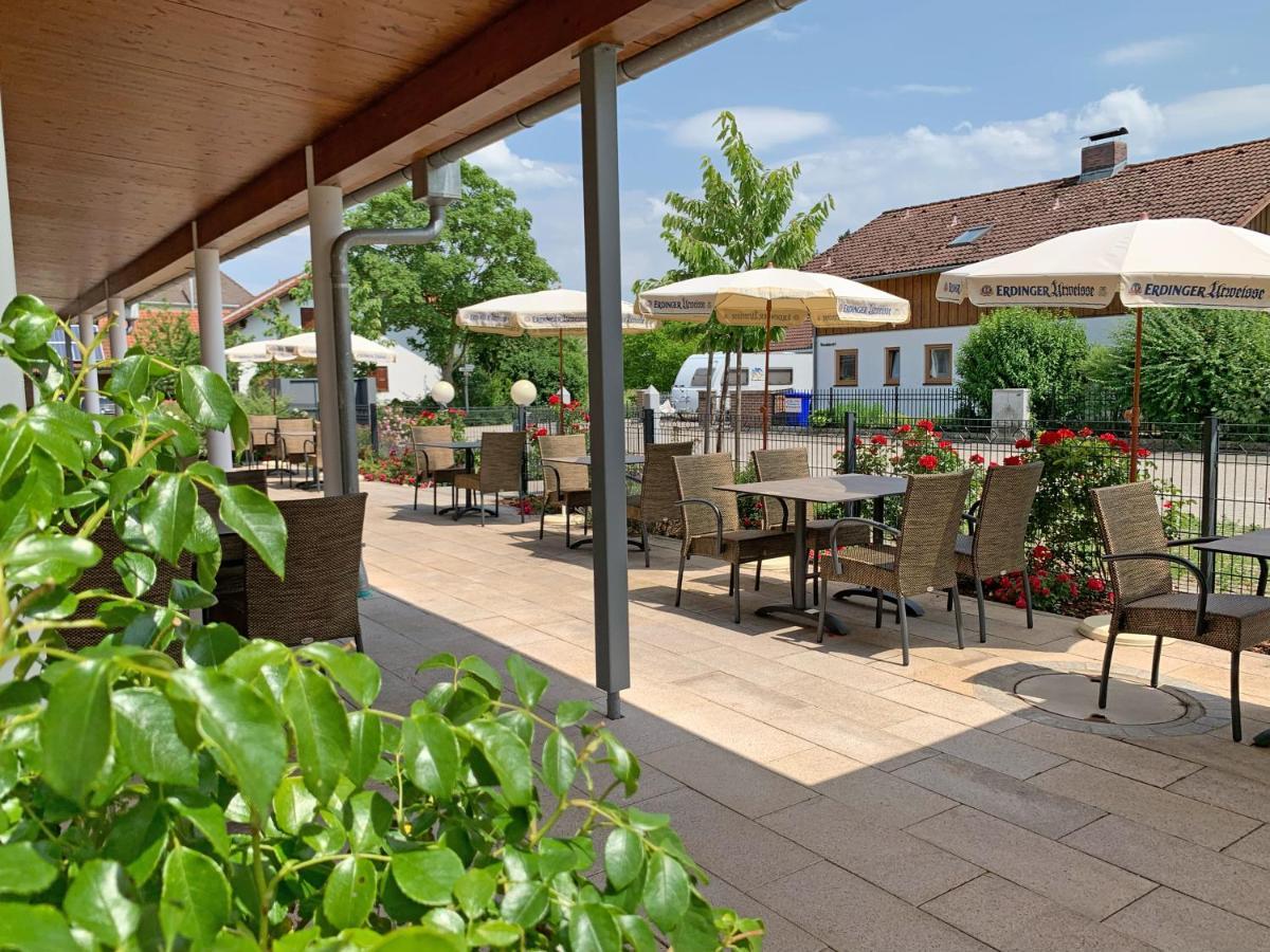 Hotel Heimfeld Restaurant Cafe Garching an Der Alz Exterior photo